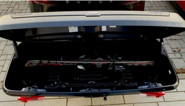 Thule trekhaakkoffer te huur, Auto diversen, Aanhangers en Bagagewagens, Zo goed als nieuw, Ophalen