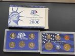 Munten set USA jaar 2000, Postzegels en Munten, Munten | Amerika, Verzenden