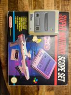 Super Nintendo scope set, Games en Spelcomputers, Gebruikt, Met 2 controllers, Met games