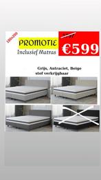 MATRAS~BOXSPRİNG~PROMOTİE~ACTİE VAN DE MAAND, Huis en Inrichting, Slaapkamer | Boxsprings, Beige, Ophalen of Verzenden