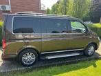 VolksWagen T6 caravelle 5zit plaatsen, Auto's, Volkswagen, Monovolume, 4 cilinders, Bruin, Leder