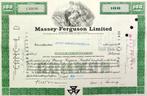 Massey Ferguson 1975, 1970 tot heden, Certificaat van aandeel, Ophalen of Verzenden