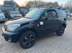 Toyota RAV4 *PETROL-BELGIAN ORIGINE* (bj 2004), Auto's, Toyota, 4 zetels, 1794 cc, Gebruikt, Zwart