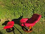 Fauteuil zetel stressless, Ophalen, Zo goed als nieuw, Leer