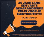20j lang vaste prijs voor je elektriciteit, Huis en Inrichting, Lampen | Overige, Full black, Nieuw, Groene energie, Verzenden