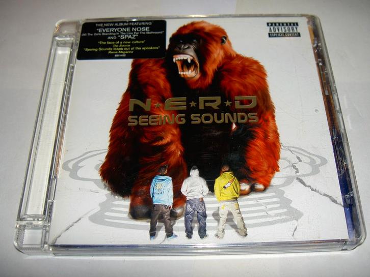 CD N*E*R*D – Seeing Sounds, Cd's en Dvd's, Cd's | Rock, Gebruikt, Ophalen of Verzenden