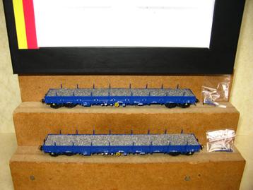 B-MODELS  HO : 2x rongenwagons NMBS nr. 45.426 beschikbaar voor biedingen