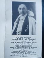 josephe sjongers overl 1960, Ophalen of Verzenden, Bidprentje