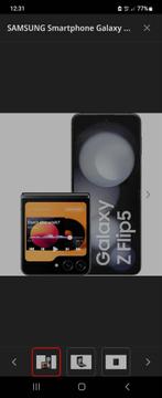 Zflip 5 256gb a vendre, Autos : Divers, Navigation de voiture, Comme neuf, Enlèvement