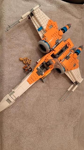 Lego star wars le chasseur X wing de poe dameron  beschikbaar voor biedingen