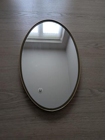 Miroir suspendu vintage, Antiquités & Art, Enlèvement, Ovale