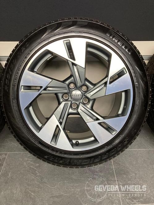 20” originele Audi Etron velgen + allseason banden 5x112 4KE, Auto-onderdelen, Banden en Velgen, Banden en Velgen, All Season