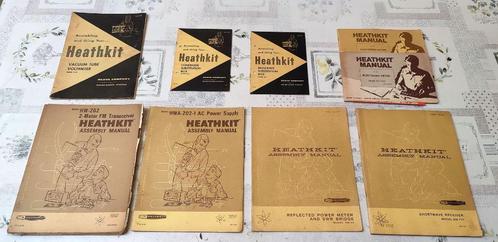 29 Heathkit manuals., Doe-het-zelf en Bouw, Meetapparatuur, Gebruikt, Accessoires, Ophalen
