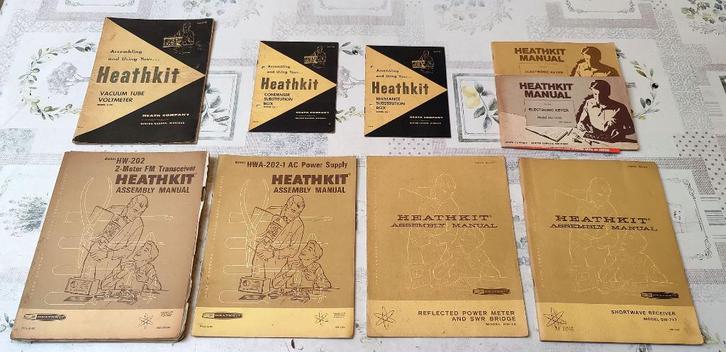 29 Heathkit manuals., Doe-het-zelf en Bouw, Meetapparatuur, Gebruikt, Accessoires, Ophalen