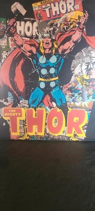 Canvas the Mighty Thor, Hobby en Vrije tijd, Verzamelkaartspellen | Yu-gi-Oh!, Zo goed als nieuw, Ophalen