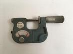 Micrometer 0-25 mm Mitutoyo - 0,01 mm, Doe-het-zelf en Bouw, Meetapparatuur, Gebruikt, Ophalen of Verzenden, Afstand