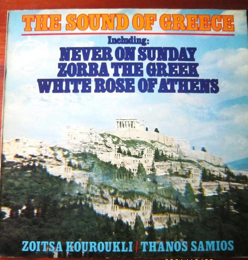 Vinyle 33 T "The sound of Greece", CD & DVD, Vinyles | Musique du monde, Utilisé, Autres genres, Envoi