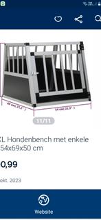 hondenbench auto, Ophalen, Zo goed als nieuw