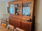 Vitrinekast Teak, Huis en Inrichting, Ophalen, Zo goed als nieuw, Teakhout