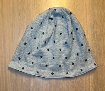 🩶 ⭐️ Omkeerbaar mutsje 52 cm beschikbaar voor biedingen