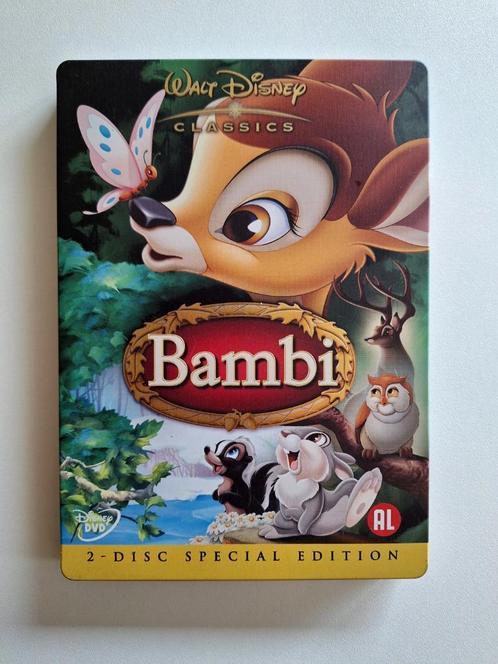 Bambi - DVD - 2-disc deluxe editie, CD & DVD, DVD | Films d'animation & Dessins animés, Comme neuf, Tous les âges, Enlèvement ou Envoi