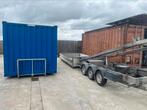 Aanhangwagen met containersysteem merk Tack met nieuwe lier, Ophalen of Verzenden, Zo goed als nieuw