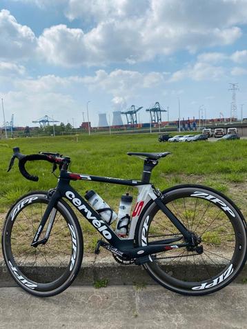 Vélo de route en carbone Cervelo S5. Di2 ultra, Enlèvement ou Envoi, Comme neuf, Carbone