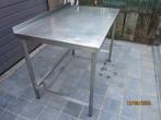 inox werktafel, Ophalen