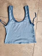 Merk Stradivarius: blauw topje mt 176, Kinderen en Baby's, Kinderkleding | Maat 176, Gebruikt, Meisje, Ophalen of Verzenden, Shirt of Longsleeve