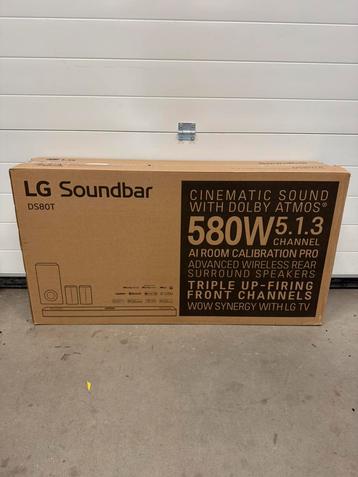 LG DS80TR 5.1.3 Dolby Atmos 580W soundbar+sub+speakers beschikbaar voor biedingen