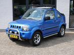 Suzuki Jimny 1.3 JLX Cabrio 4X4 Stuurbekrachtiging Elektr. p, Elektrische ramen, Cabriolet, Blauw, Bedrijf