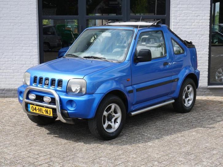 Suzuki Jimny 1.3 JLX Cabrio 4X4 Stuurbekrachtiging Elektr. p, Auto's, Suzuki, Bedrijf, Jimny, 4x4, Airbags, Centrale vergrendeling