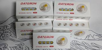 Gateron - Yellow KS-9 G-Pro 2.0 Switches - 72Pcs - Nieuw beschikbaar voor biedingen