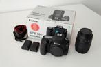 Canon EOS 80D + EF-S 18-135mm IS USM, TV, Hi-fi & Vidéo, Sans zoom optique, Enlèvement ou Envoi, Canon, Comme neuf