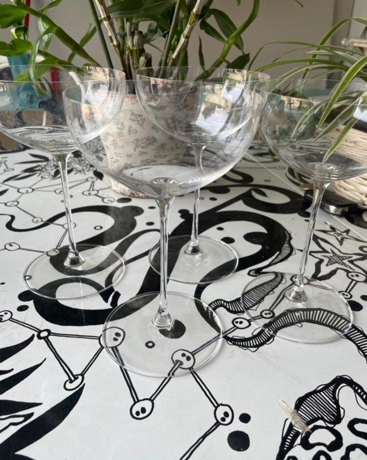 Riedel-kristalfluit/beker, Verzamelen, Glas en Drinkglazen, Zo goed als nieuw, Ophalen of Verzenden