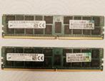 Micron 16GB 2RX4 PC4 @2133 ddr4 desktop RAM mémoire, Informatique & Logiciels, Enlèvement ou Envoi, Comme neuf, DDR4, Desktop