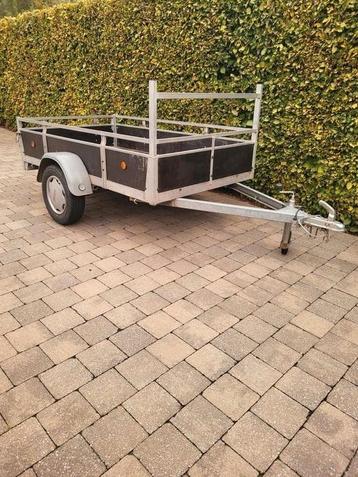 Zo goed als nieuwe remork 200cm x 130cm beschikbaar voor biedingen