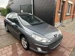 Peugeot 407 SW 1.6 HDI MET 127DKM, Elektrische ramen, Bedrijf, 1560 cc, Zilver of Grijs