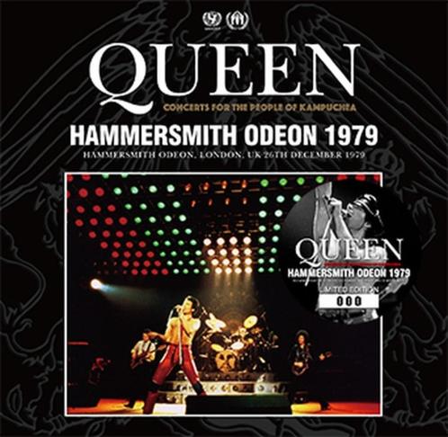 2 CD's QUEEN - Live Hammersmith Odeon 1979, Cd's en Dvd's, Cd's | Hardrock en Metal, Nieuw in verpakking, Verzenden