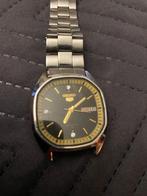 Seiko 5 horloge, Handtassen en Accessoires, Horloges | Antiek, Ophalen, Seiko, Staal, Met bandje