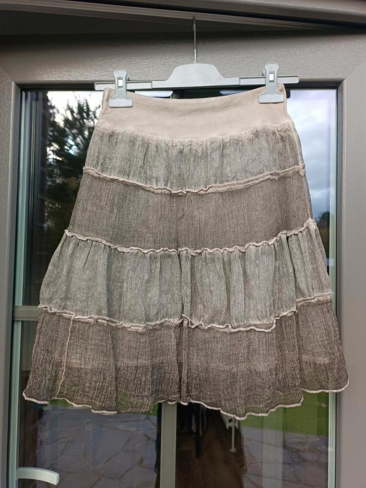 Rok met ruches en petticoat gemaakt in Italië, Kleding | Dames, Rokken, Gedragen, Ophalen of Verzenden