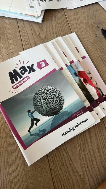 Max 3 wiskunde Die Keure pakket 8 modules NIEUW beschikbaar voor biedingen