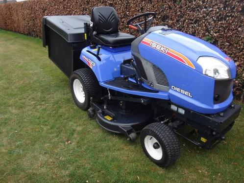 iseki SXG 323 grasmaaier, Tuin en Terras, Zitmaaiers, Gebruikt, 120 cm of meer, Elektrische starter, Opvangbak, Ophalen