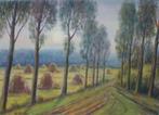 Urbain Gerlo (1897-1986): Hooitijd 1968 (O/D, 137 x 102 cm), Antiek en Kunst, Ophalen