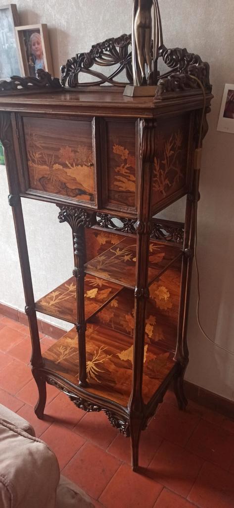 Magnifique étagère art nouveau, Antiek en Kunst, Antiek | Meubels | Kasten, Ophalen