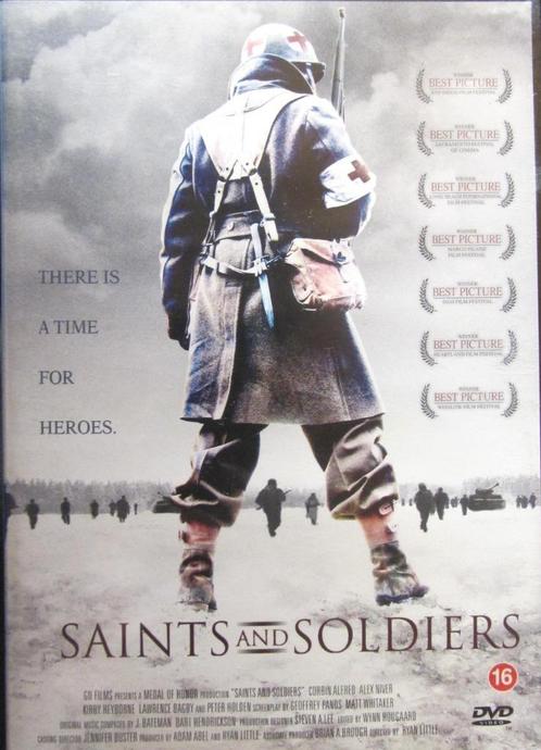 DVD OORLOG- SAINTS & SOLDIERS, Cd's en Dvd's, Dvd's | Actie, Zo goed als nieuw, Oorlog, Alle leeftijden, Ophalen of Verzenden