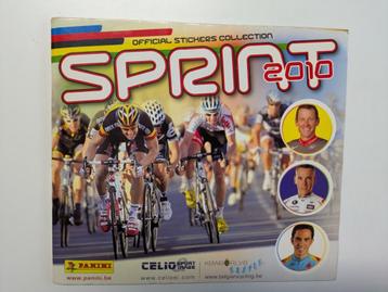 PANINI WIELRENNEN STICKER ALBUM SPRINT 2010 VOLLEDIG  beschikbaar voor biedingen