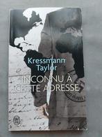 Inconnu à cette adresse de Kressmann Taylor, Livres, Enlèvement, Utilisé, Enseignement supérieur