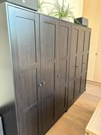 2 st. kledingskast 3 deurs, Huis en Inrichting, Ophalen, Overige materialen, 100 tot 150 cm, Met hangruimte