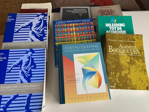 9 boeken (postgraduaat bedrijfskunde), Livres, Livres d'étude & Cours, Neuf, Enseignement supérieur, Gamma, Enlèvement